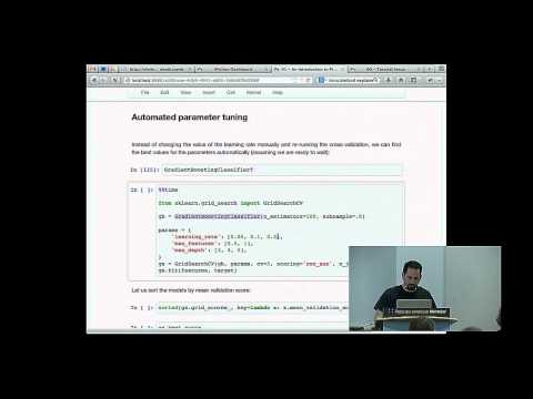 Image from Diving deeper into Machine Learning with Scikit-learn