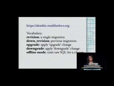 Image from Sane schema migrations with Alembic and SQLAlchemy